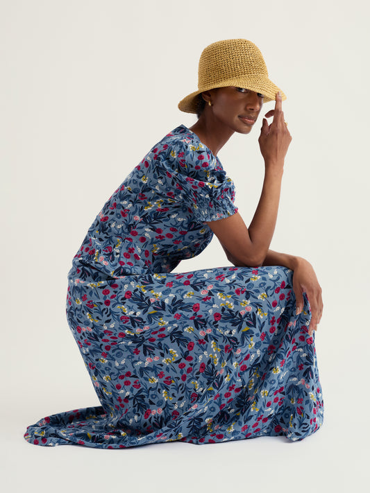 Seasalt Marsh Violet Short Sleeve Dress