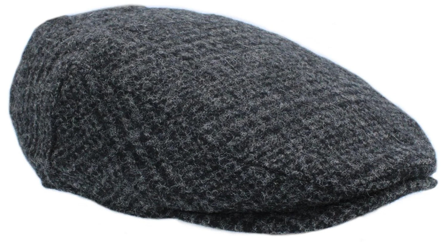 Heather Hats Marston Tweed Flat Cap