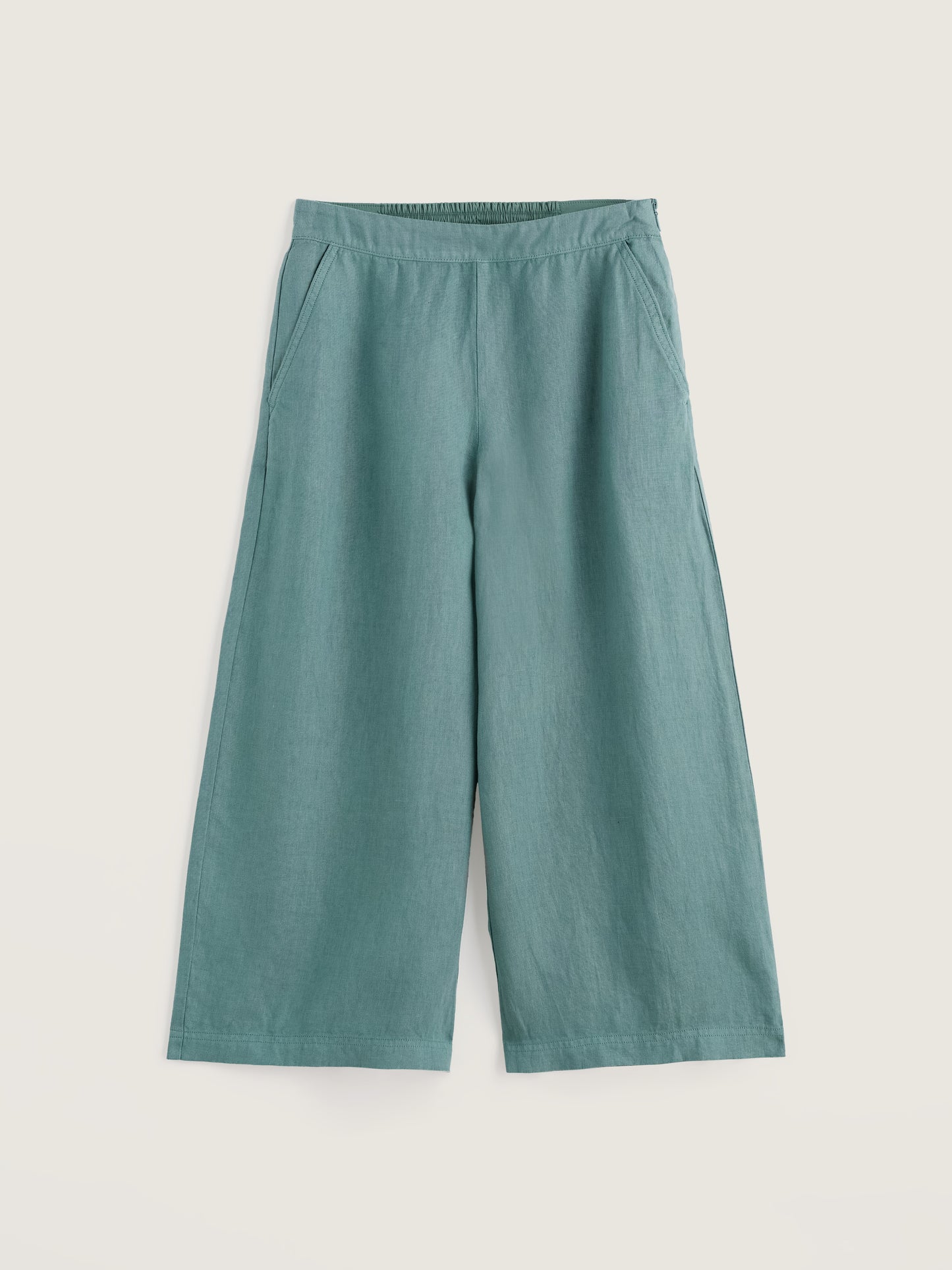 Seasalt Merrivale Linen Wide Leg Culottes Trousers