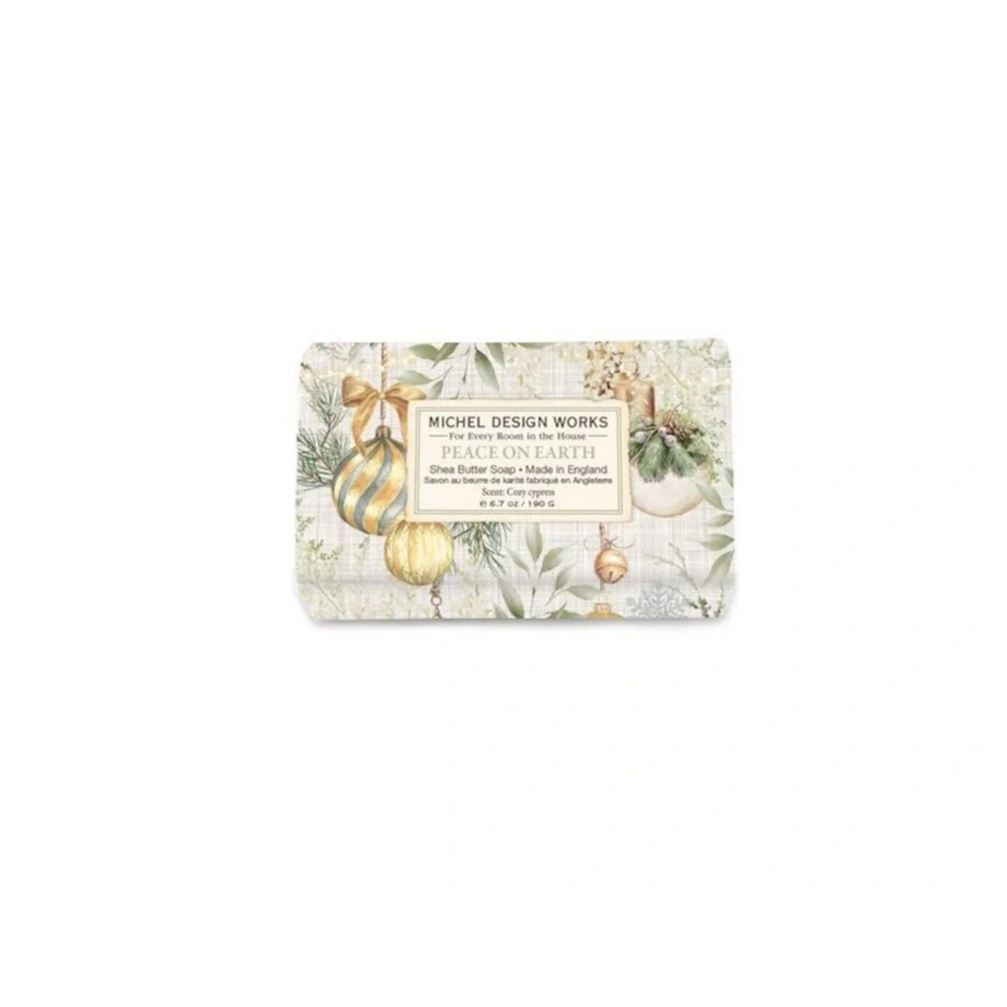 Michel Design Works Peace on Earth Soap Bar
