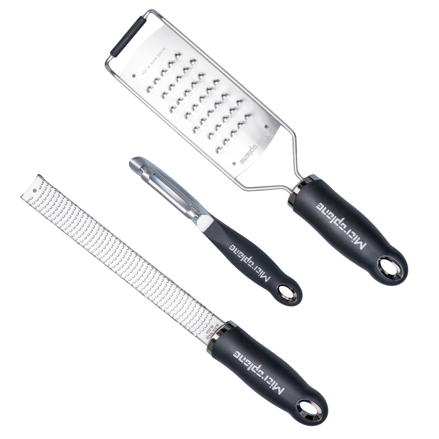 Microplane Gourmet Grater 3-Piece Gift Set