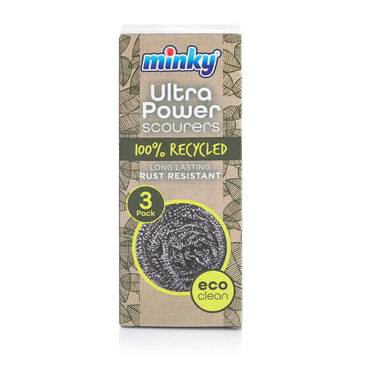 Minky Eco Spiral Scourers 3-Pack