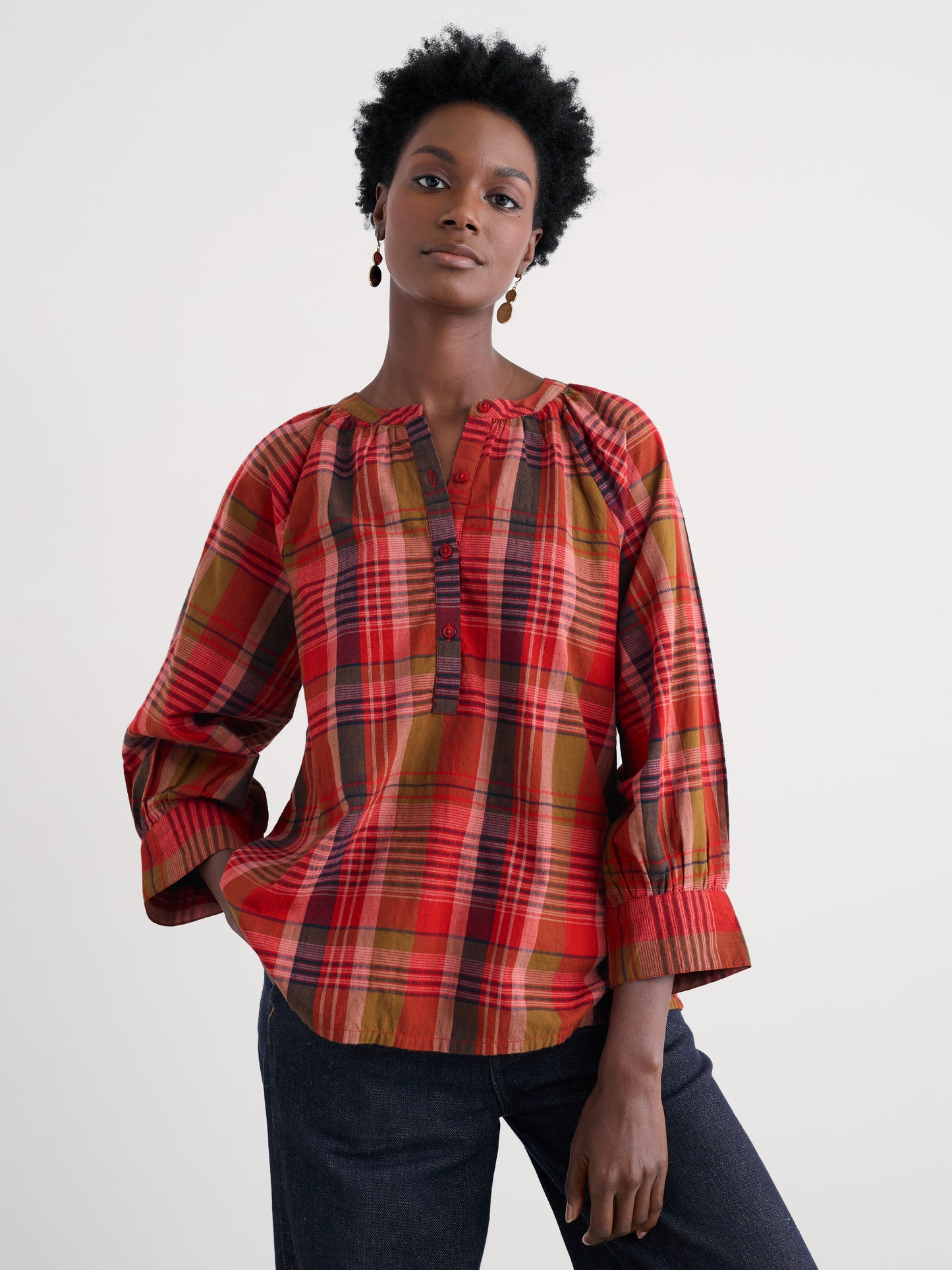 Seasalt Moor Grass A-Line Shirt
