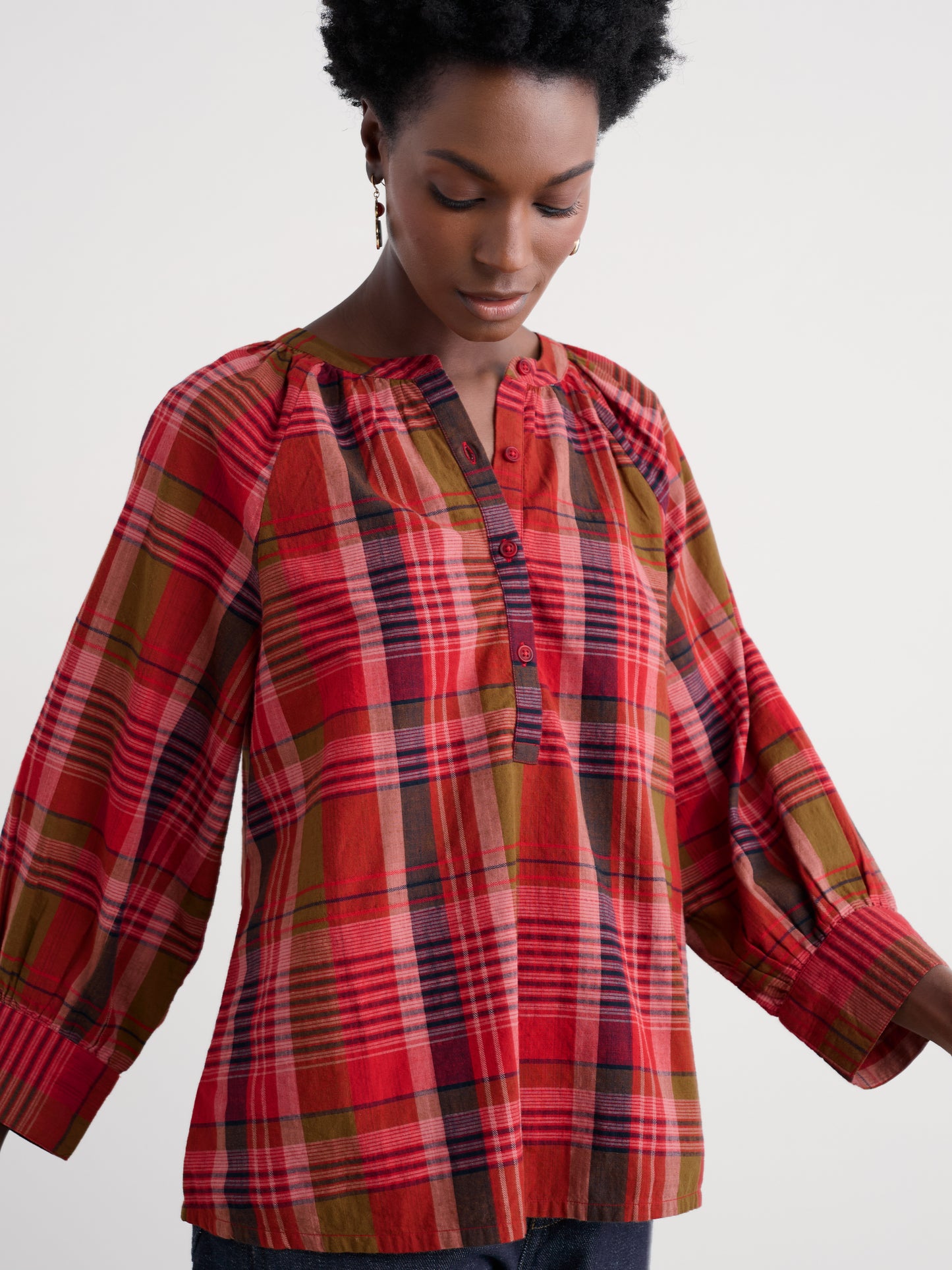 Seasalt Moor Grass A-Line Shirt