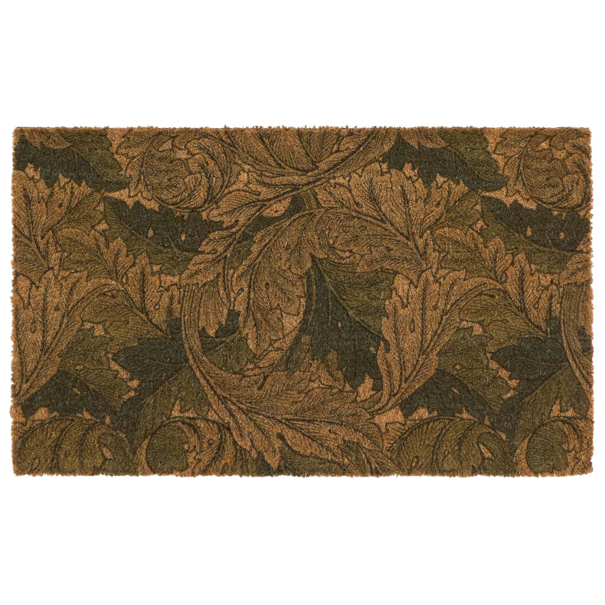 Morris & Co. Acanthus Coir Doormat