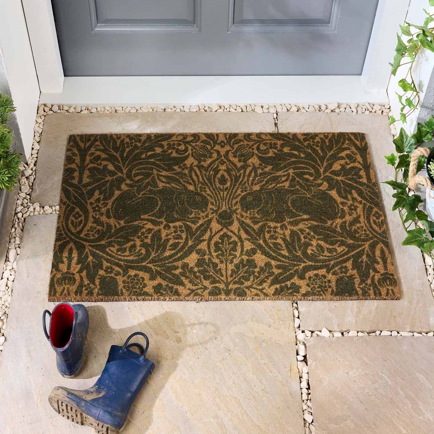 Morris & Co. Brer Rabbit Coir Doormat