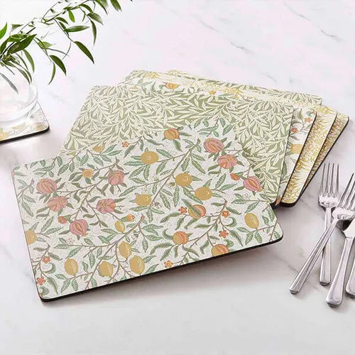 Morris & Co Mixed Design Large Placemats 6-Pack
