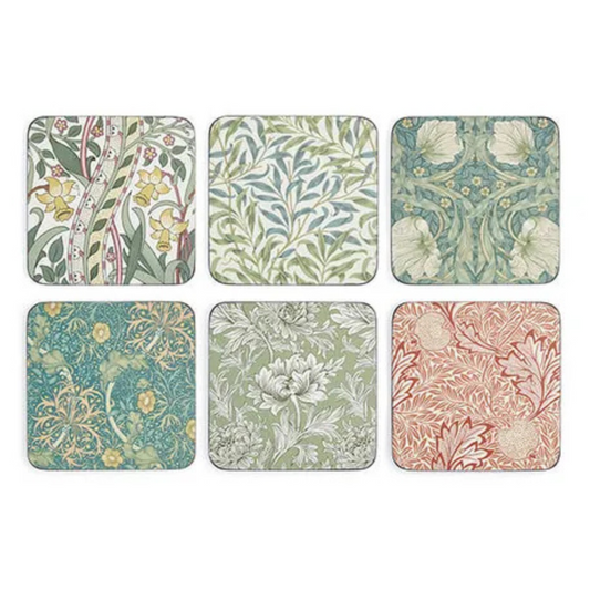 Morris & Co Mixed Set of 6 Coasters