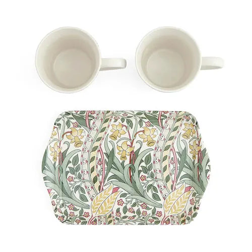 Morris & Co Pimpernel Mug & Tray Set