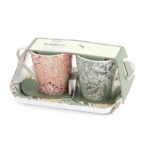 Morris & Co Pimpernel Mug & Tray Set