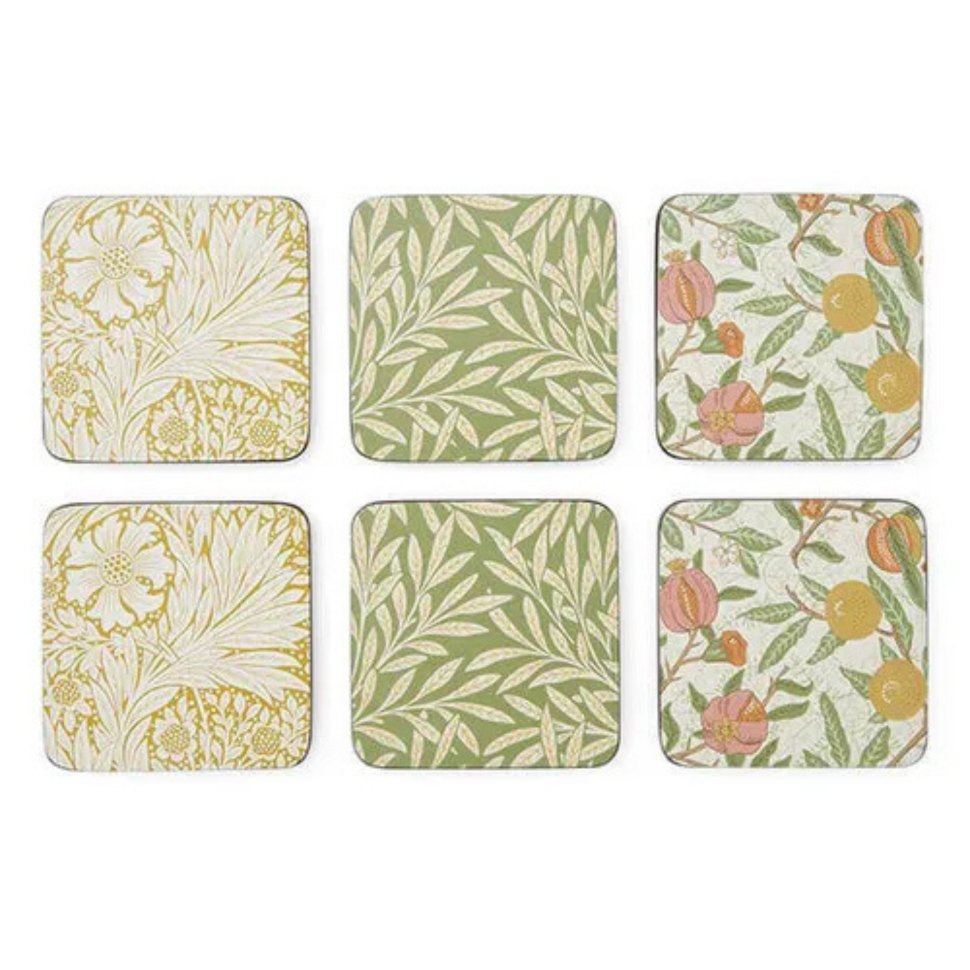 Morris & Co Simply Mixed Coasters 6-Pack