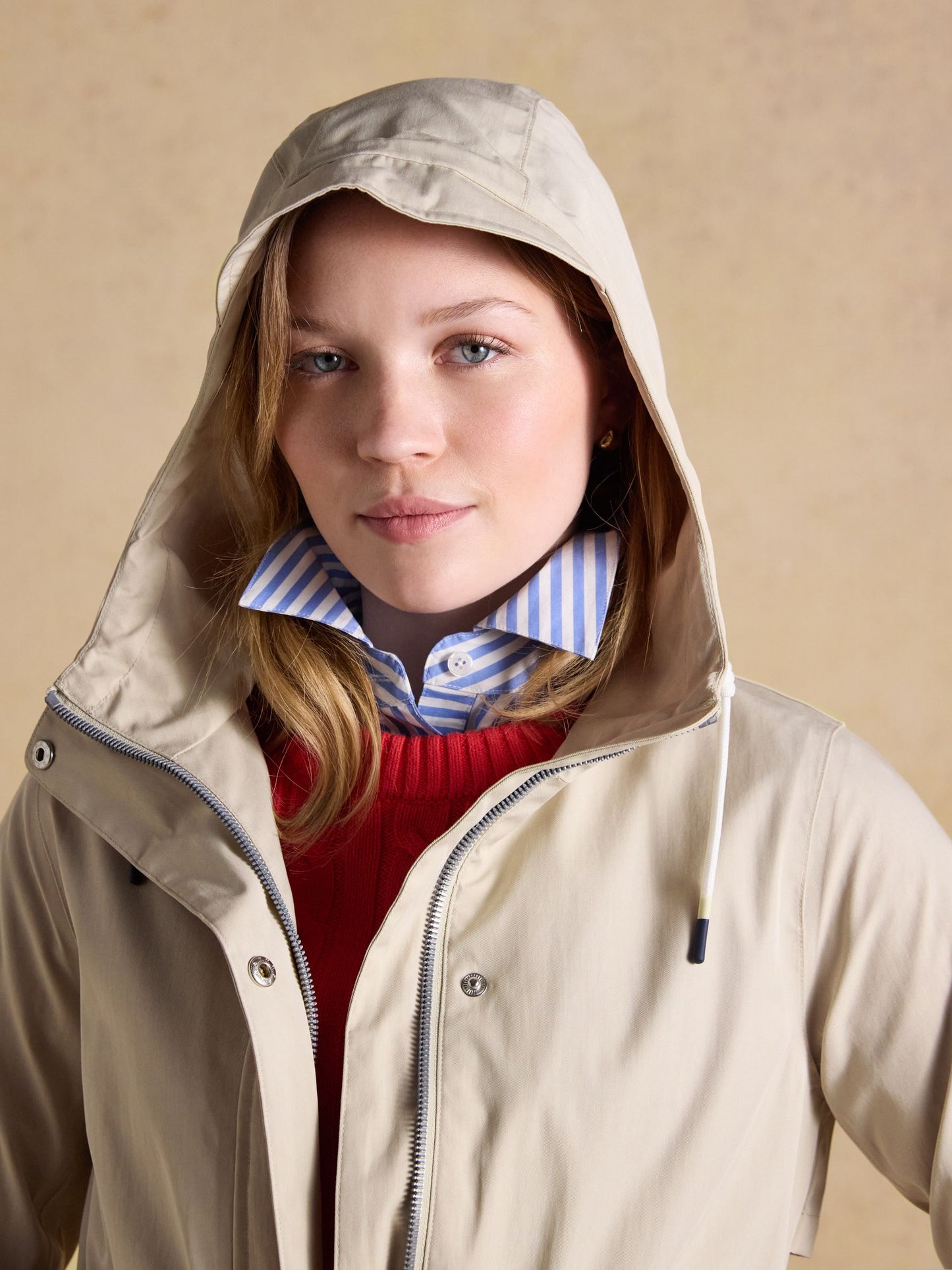 Joules Portwell Waterproof Raincoat with Hood