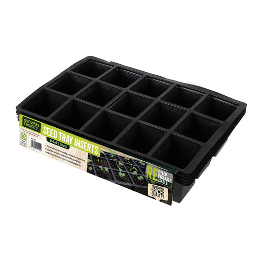 Bosmere Growers Choice 15 Cell Seed Tray 5-Pack