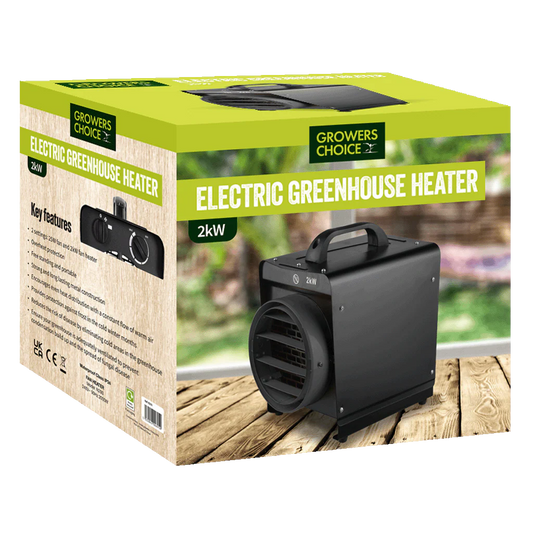 Tildenet Growers Choice 2kW Metal Greenhouse Heater IP24