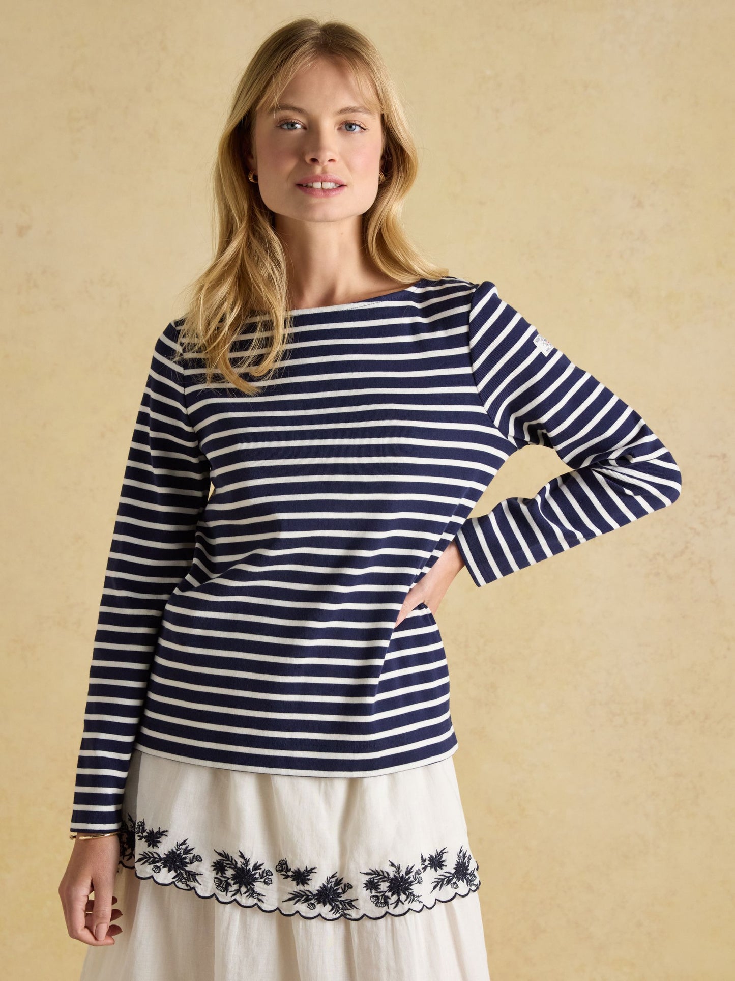 Joules Harbour Boat Neck Top