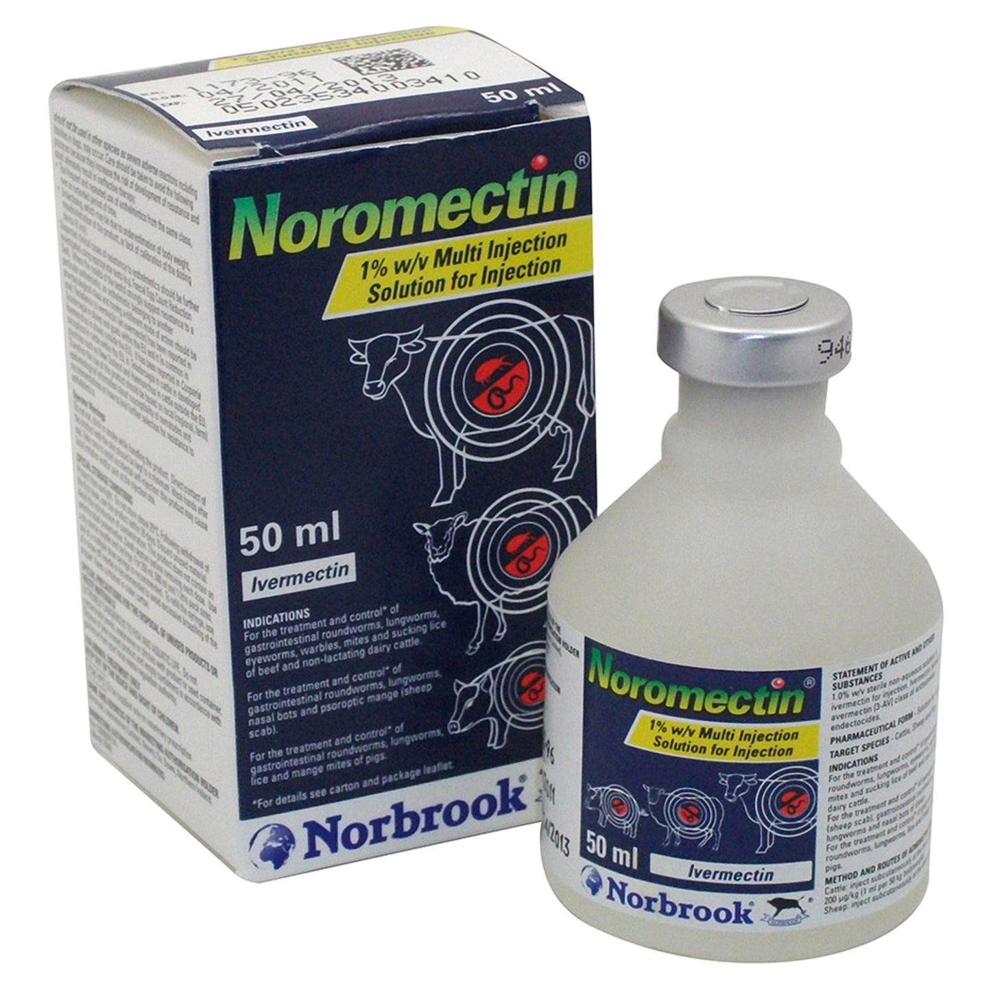 Noromectin 1% w/v Multi Injection Solution for Injection