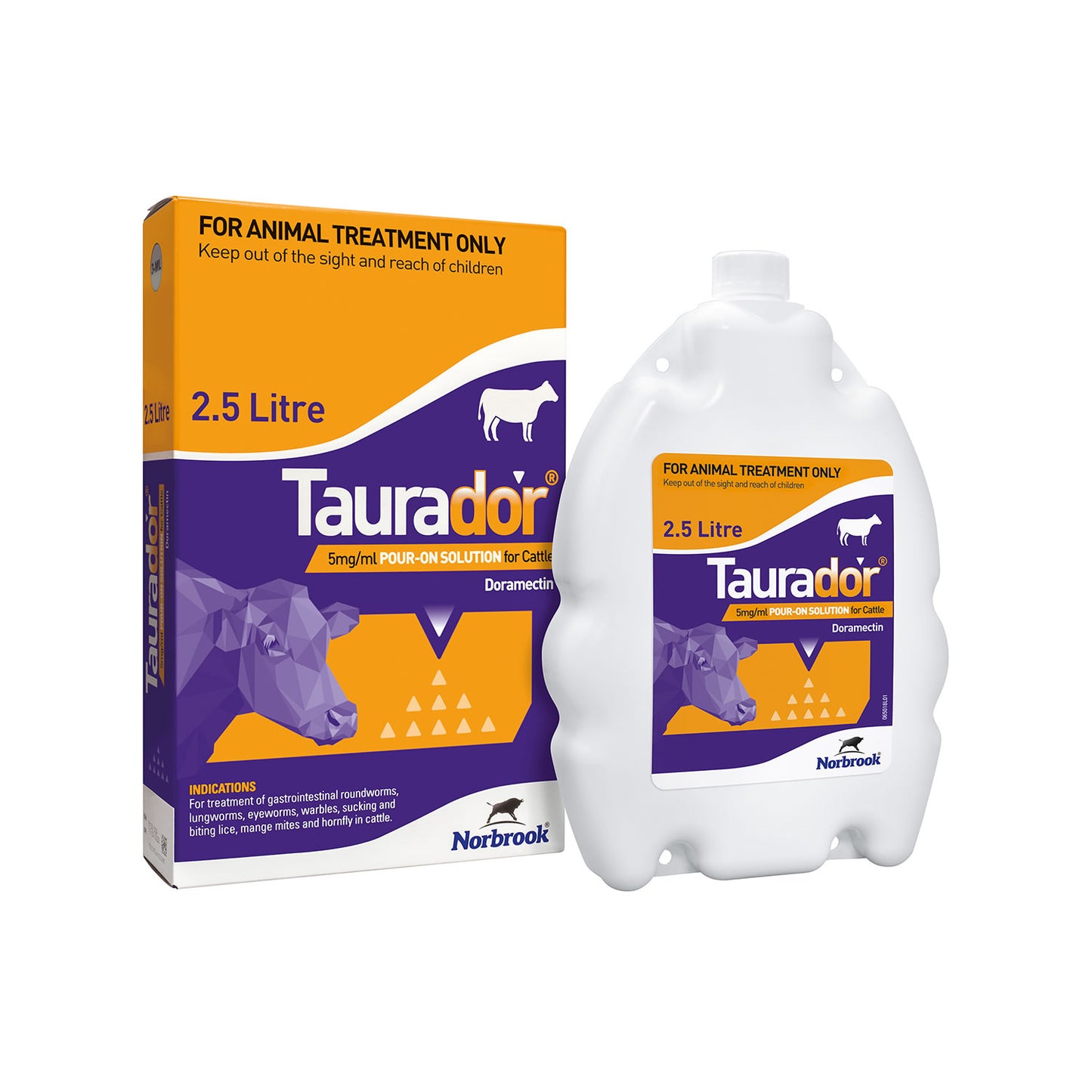 Taurador 5 mg/ml Pour-on Solution for Cattle