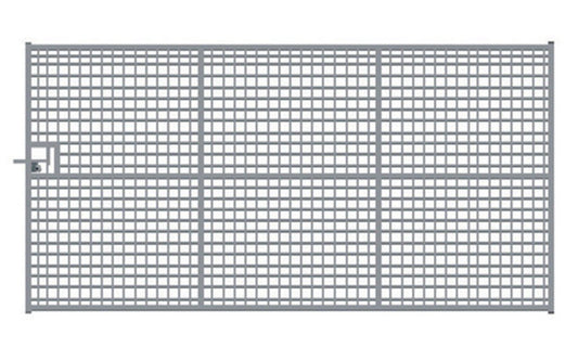 Gate -  Galvanised Full Mesh Deer Gate 3660mm x 1860mm