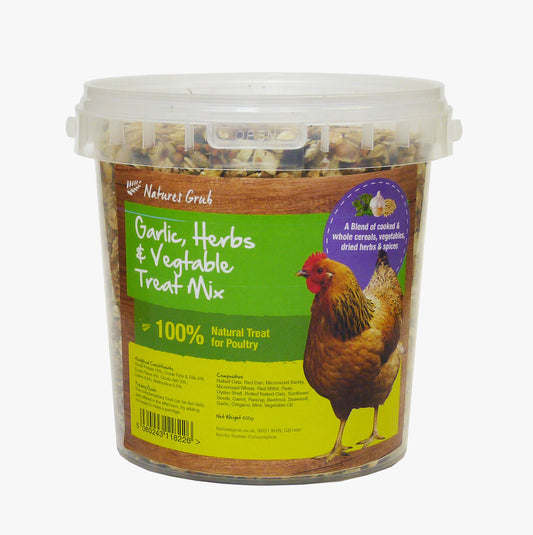 Natures Grub Garlic Herbs & Vegetable Treat Mix