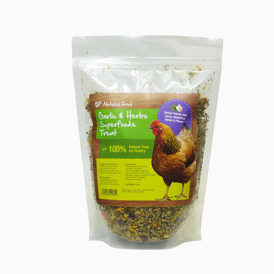 Natures Grub Garlic & Herb Superfoods Treat