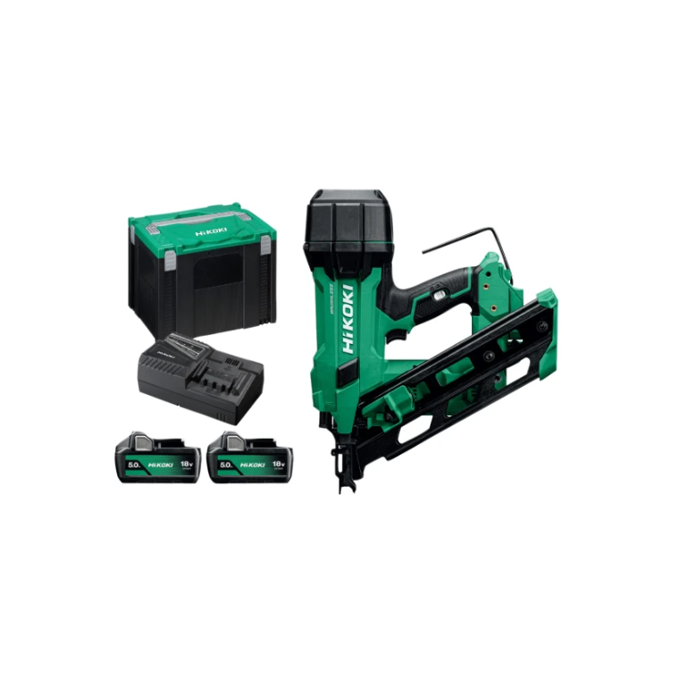 Hikoki 1st Fix Framing Nailer 18V 2 x 5.0Ah Li-ion ,Charger & Case