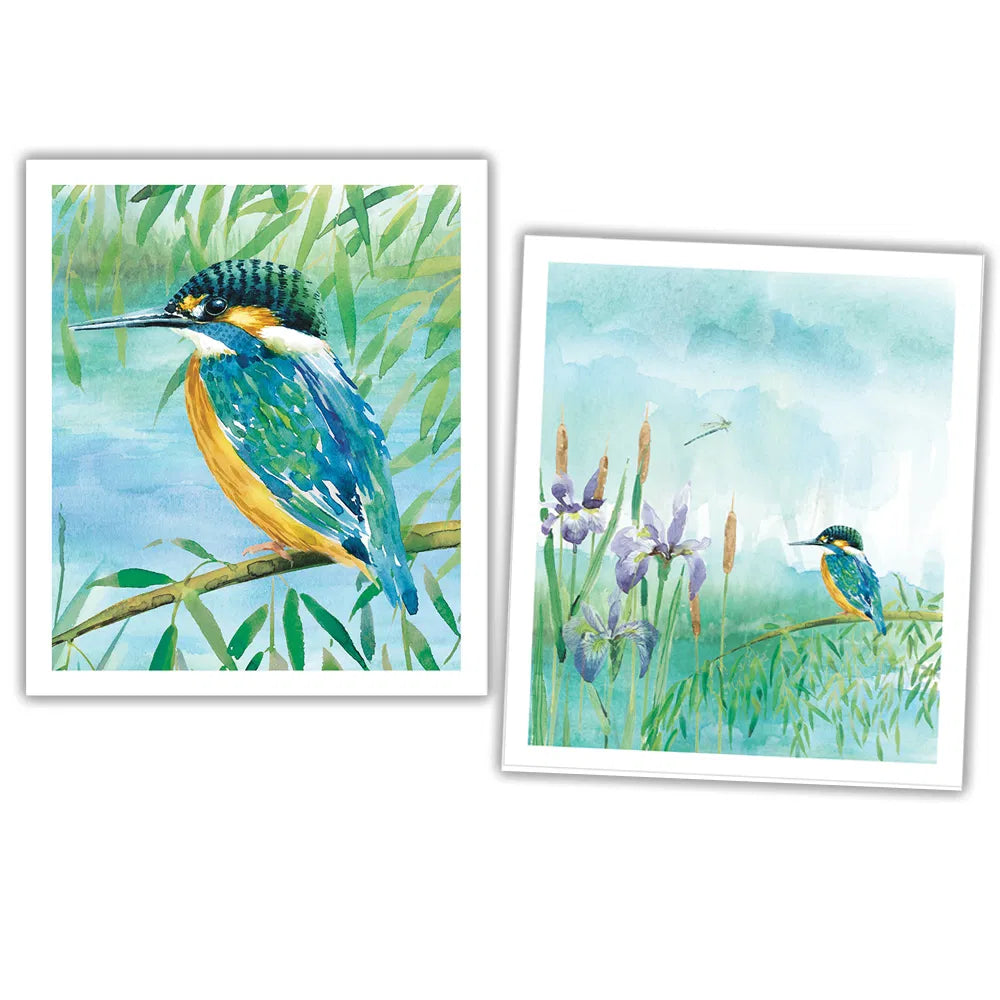 Eddingtons - National Trust Kingfisher Plant Based Cleaning Cloths Set Of 2