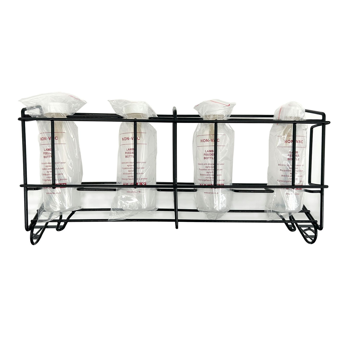 Nettex Agri Non-Vac Bottle System with 4 Non-Vac Bottles & Teats