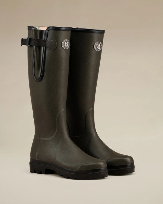 Le Chameau Womens National Trust Vierzon Jersey Lined Wellington Boot