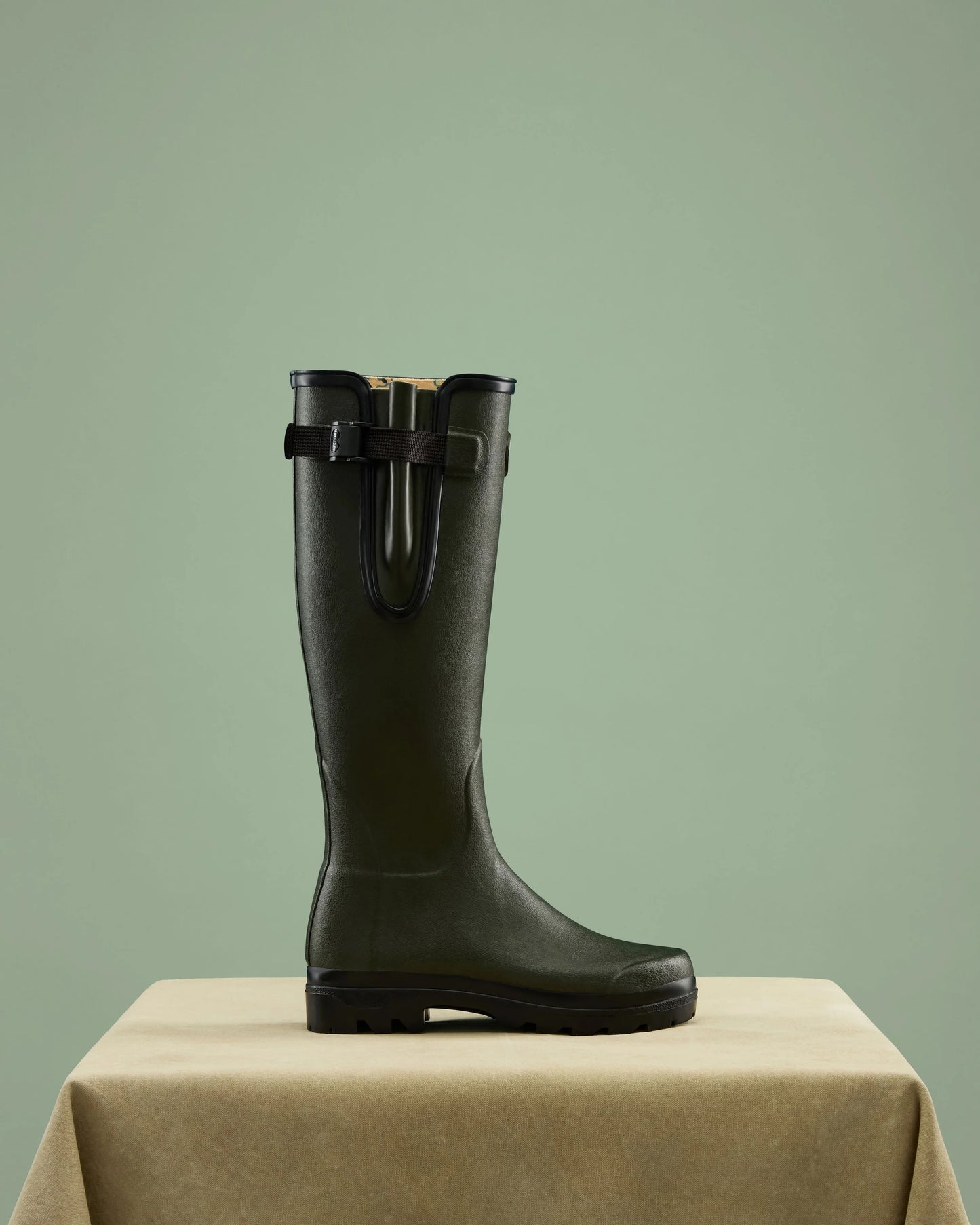 Le Chameau Womens National Trust Vierzon Jersey Lined Wellington Boot