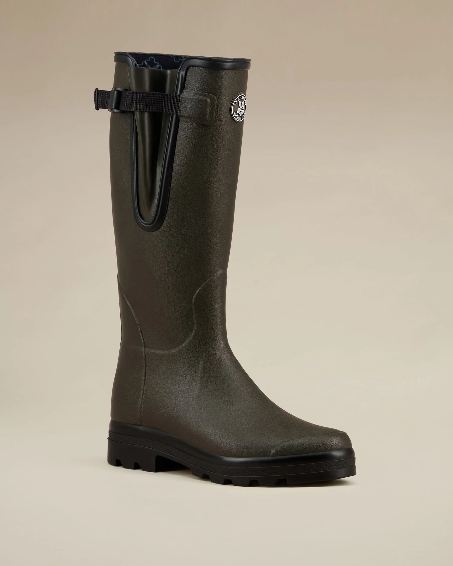 Le Chameau Mens National Trust Vierzon Jersey Lined Wellington Boot