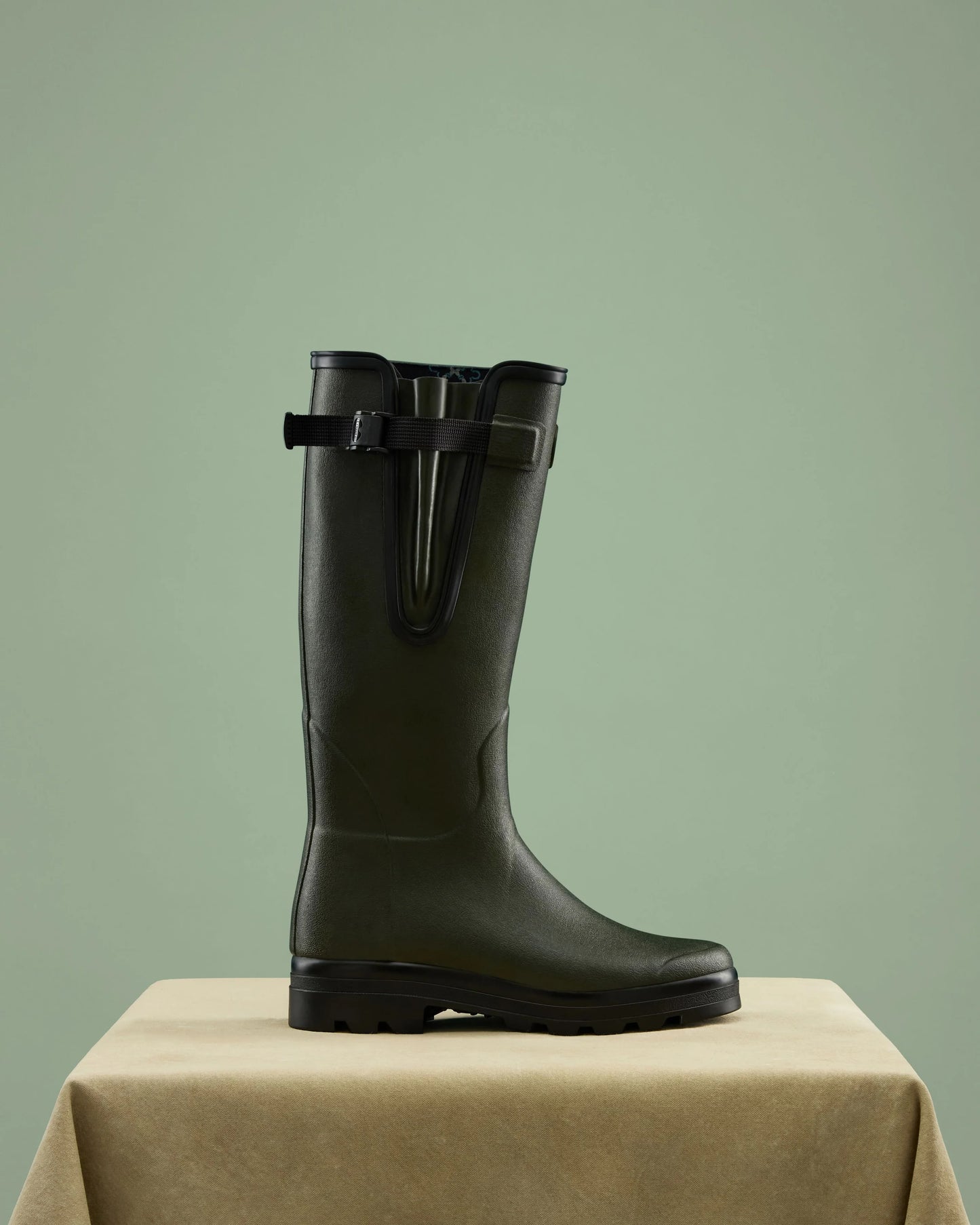 Le Chameau Mens National Trust Vierzon Jersey Lined Wellington Boot