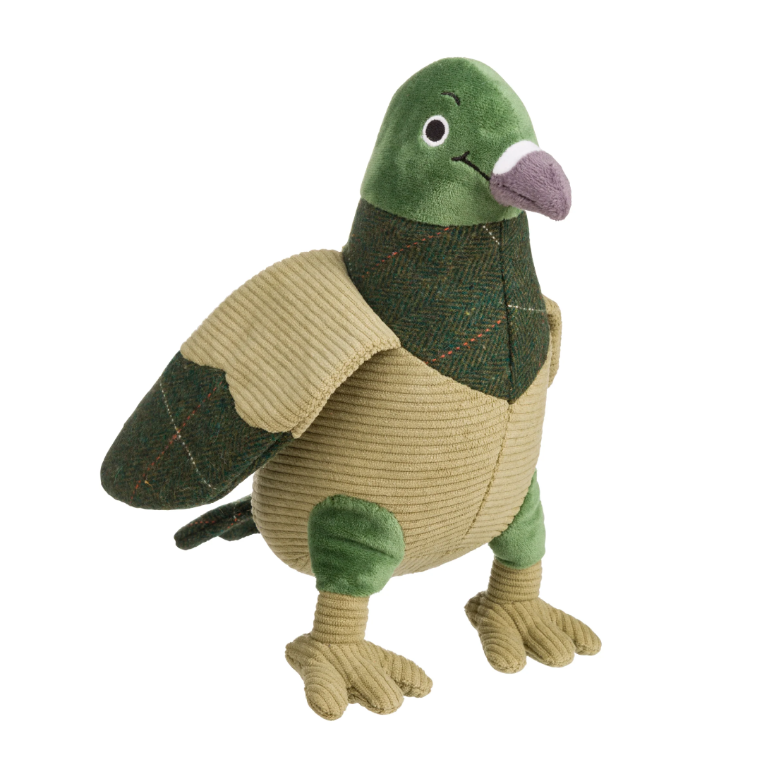 Dog Toy Pigeon Tweed