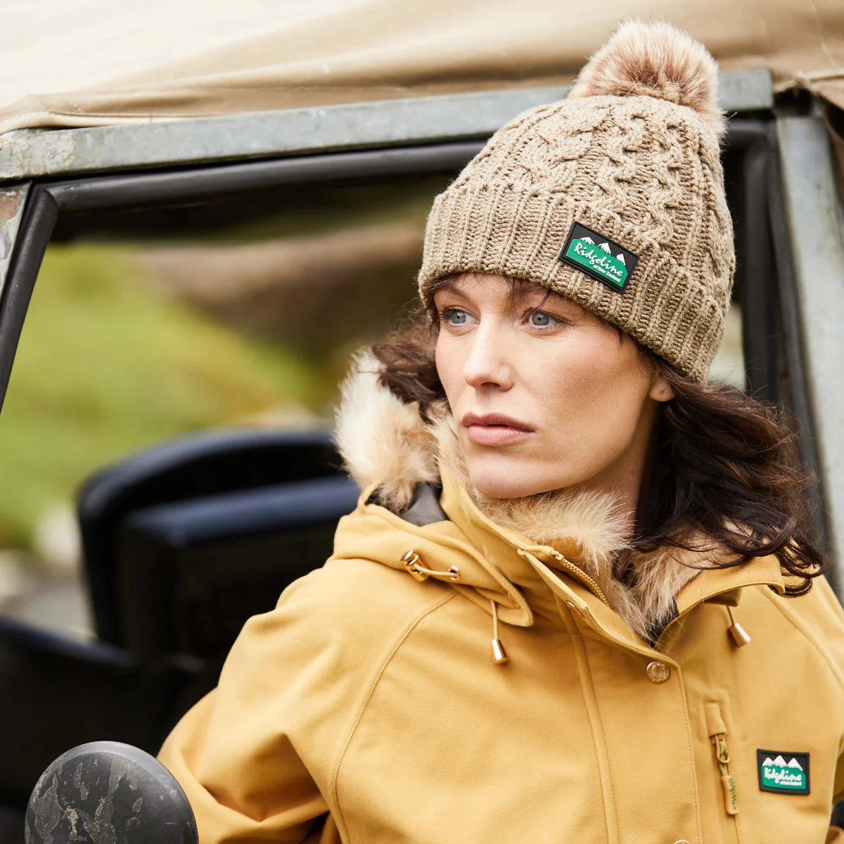 Ridgeline Nordic Fleck Bobble Hat