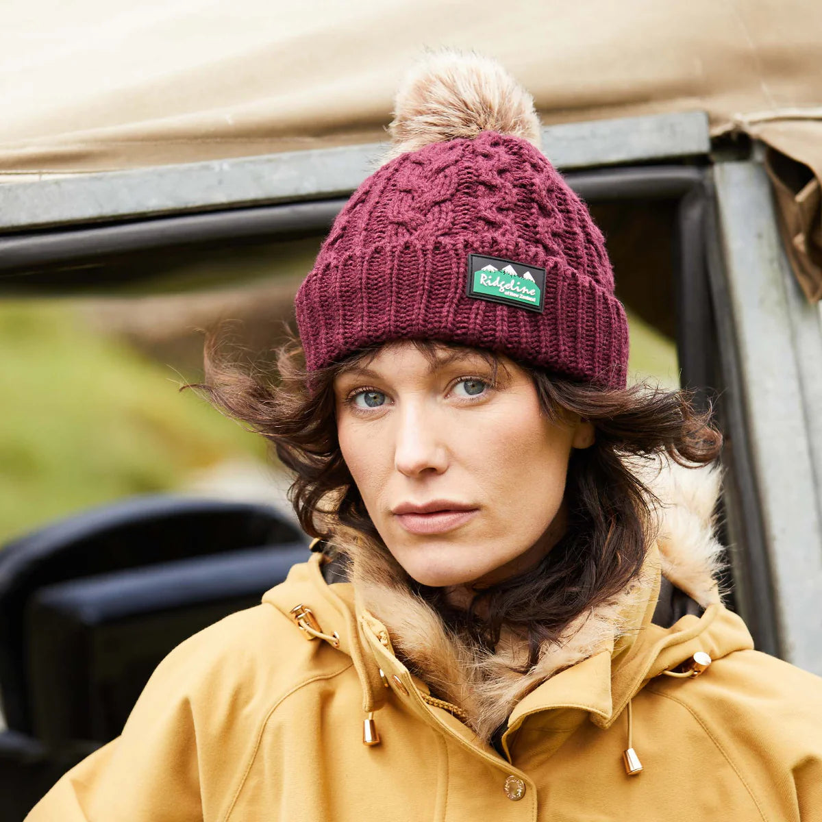 Ridgeline Nordic Fleck Bobble Hat