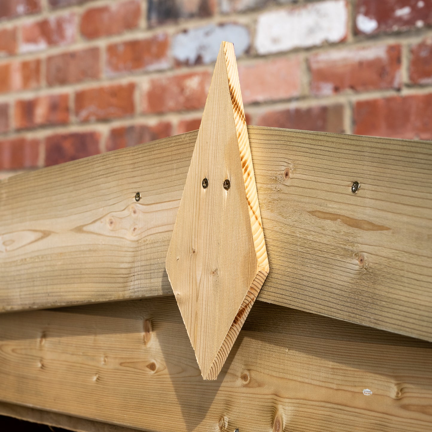 Forest Garden Overlap Presssure Treated Apex Log Store