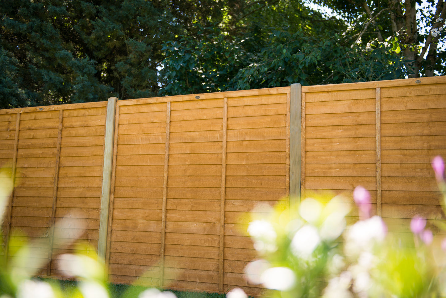 Forest Garden Overlap Fence Panel