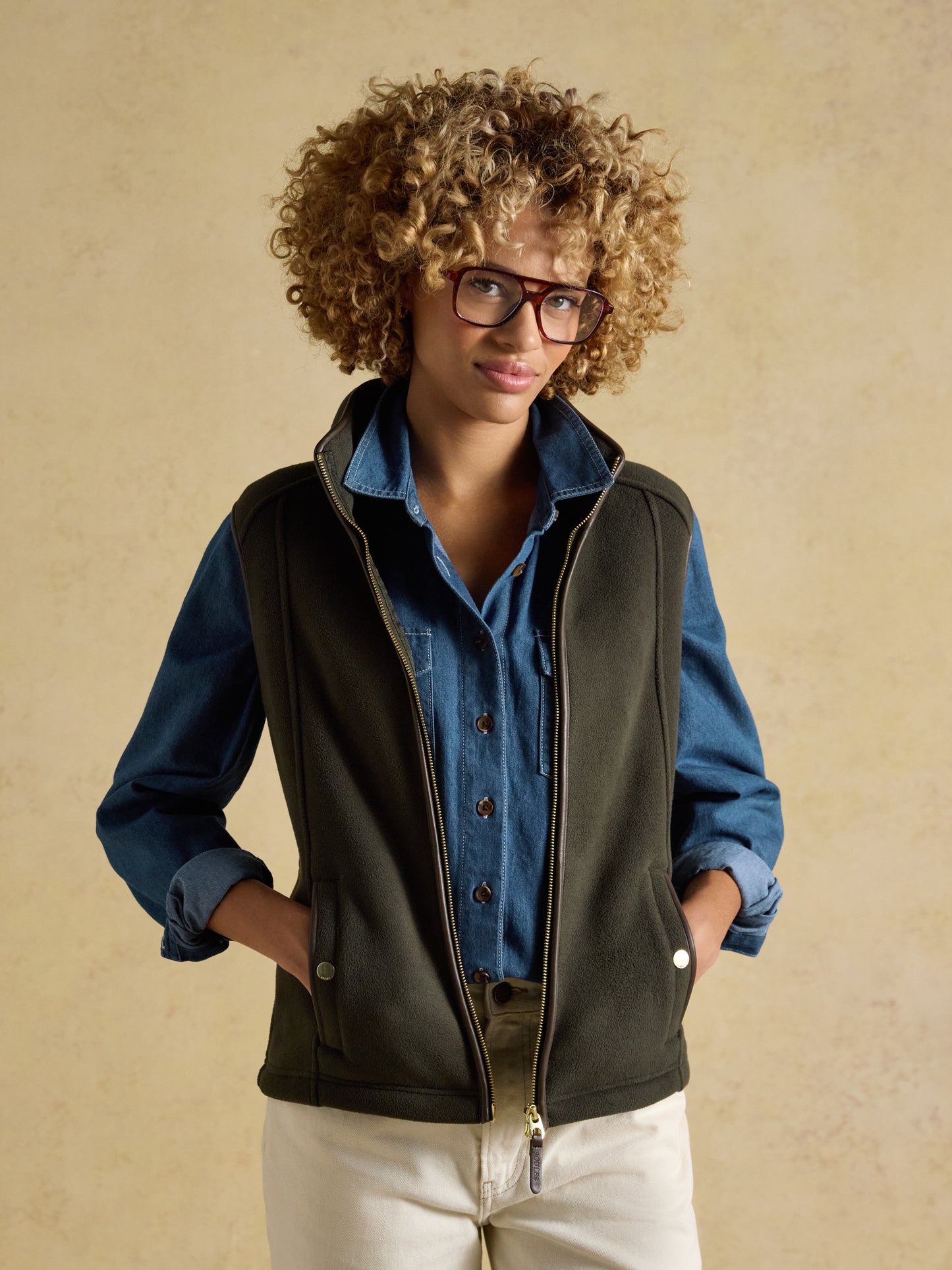Joules Womens Heritage Fleece Gilet