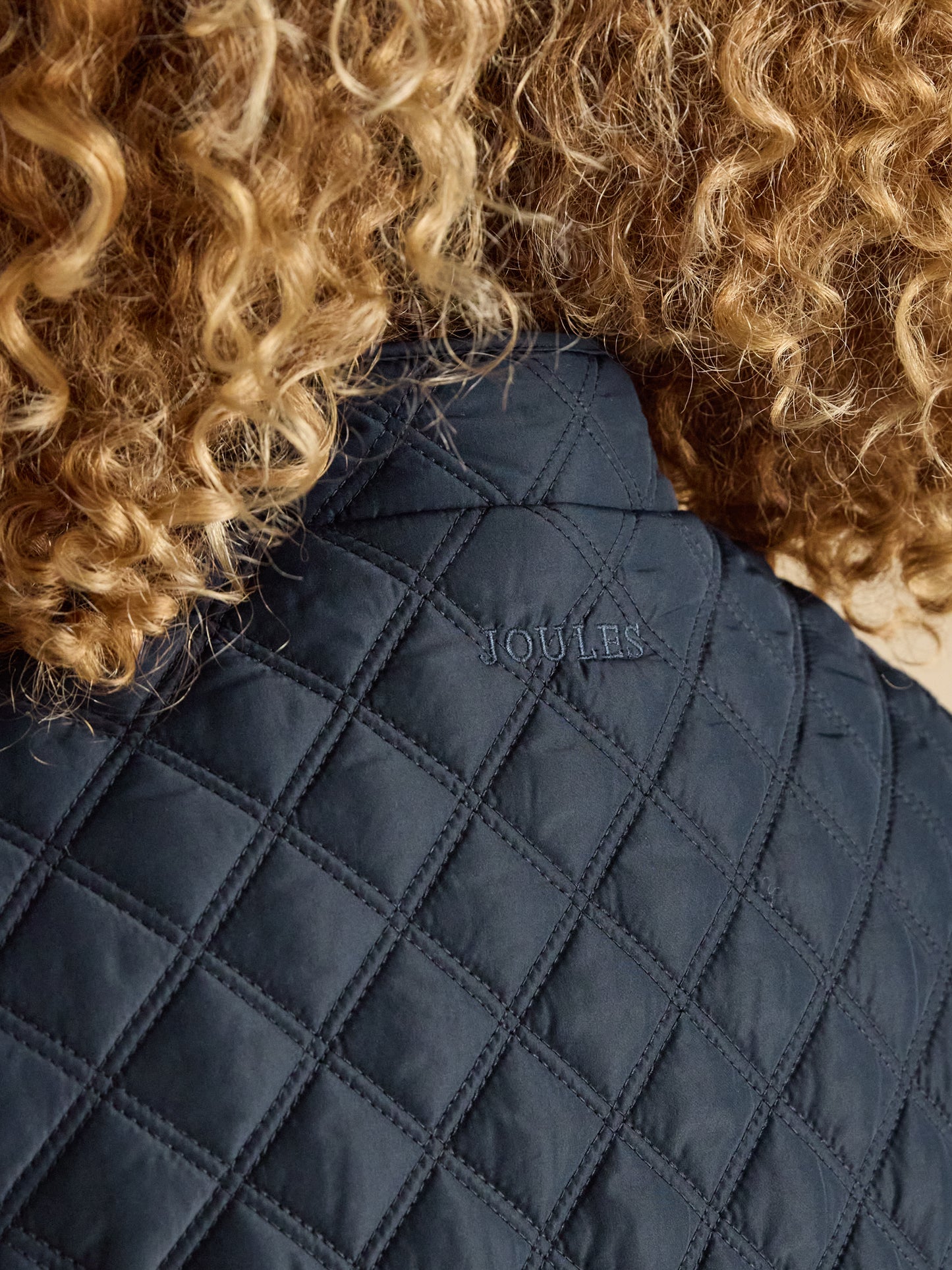 Joules Minx Showerproof Diamond Quilted Gilet