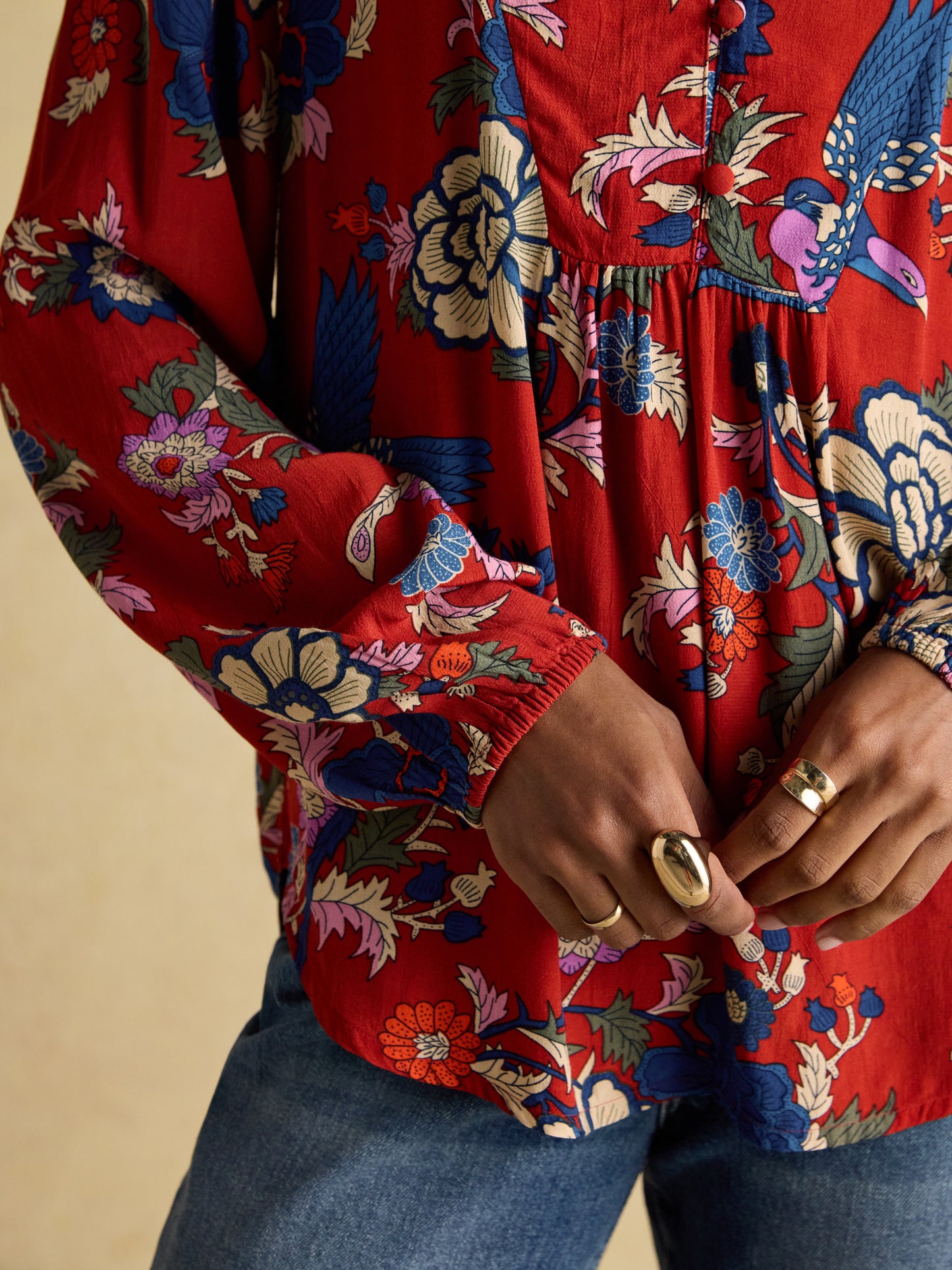 Joules Ava Popover Blouse