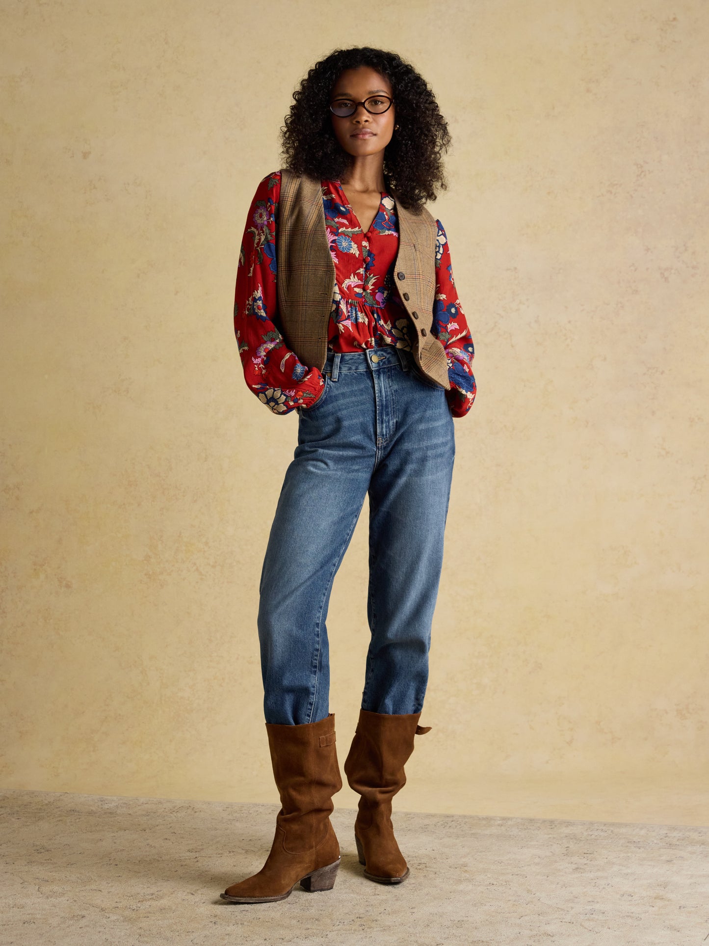 Joules Ava Popover Blouse