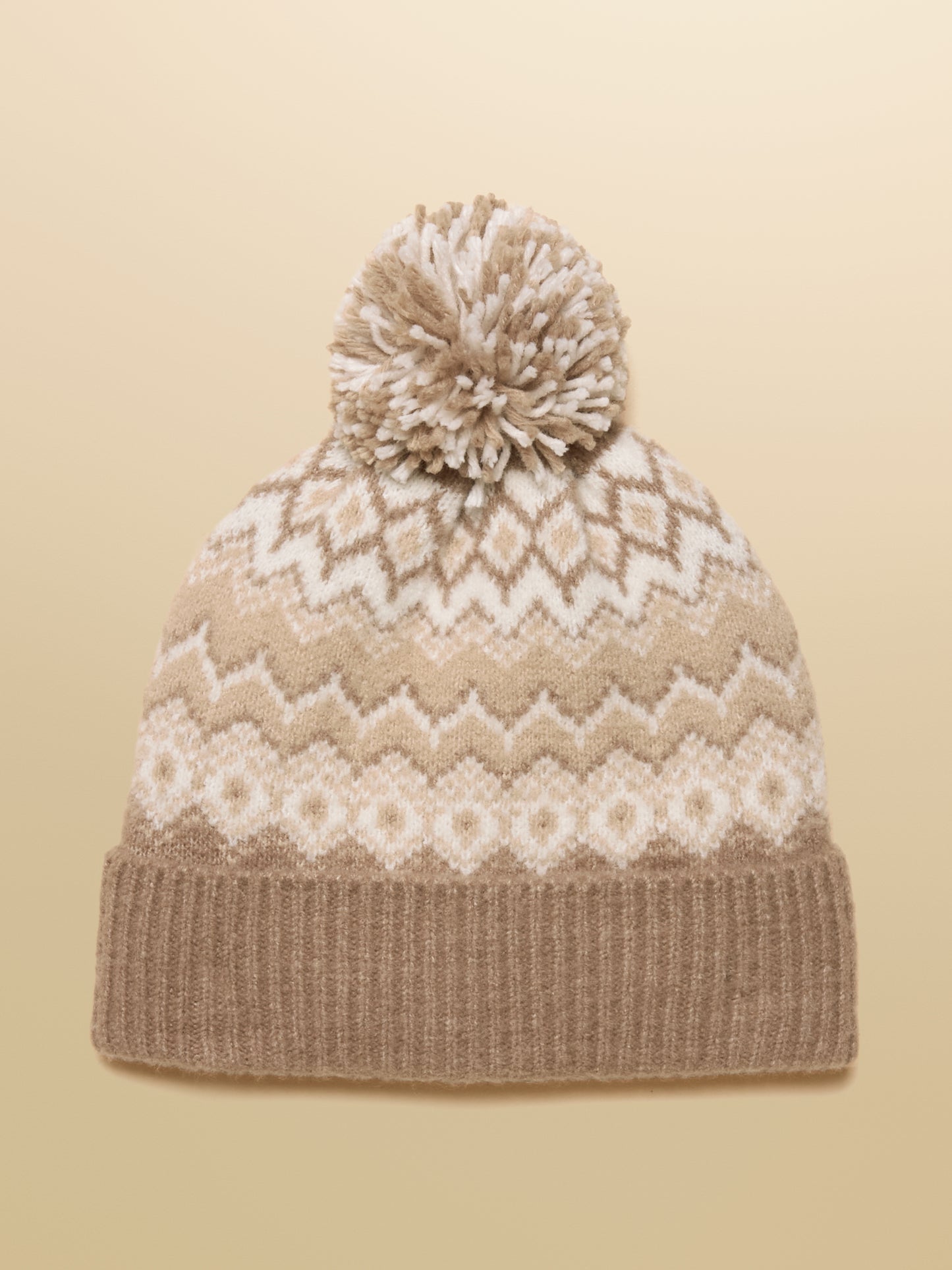 Joules Kara Fairisle Bobble Hat