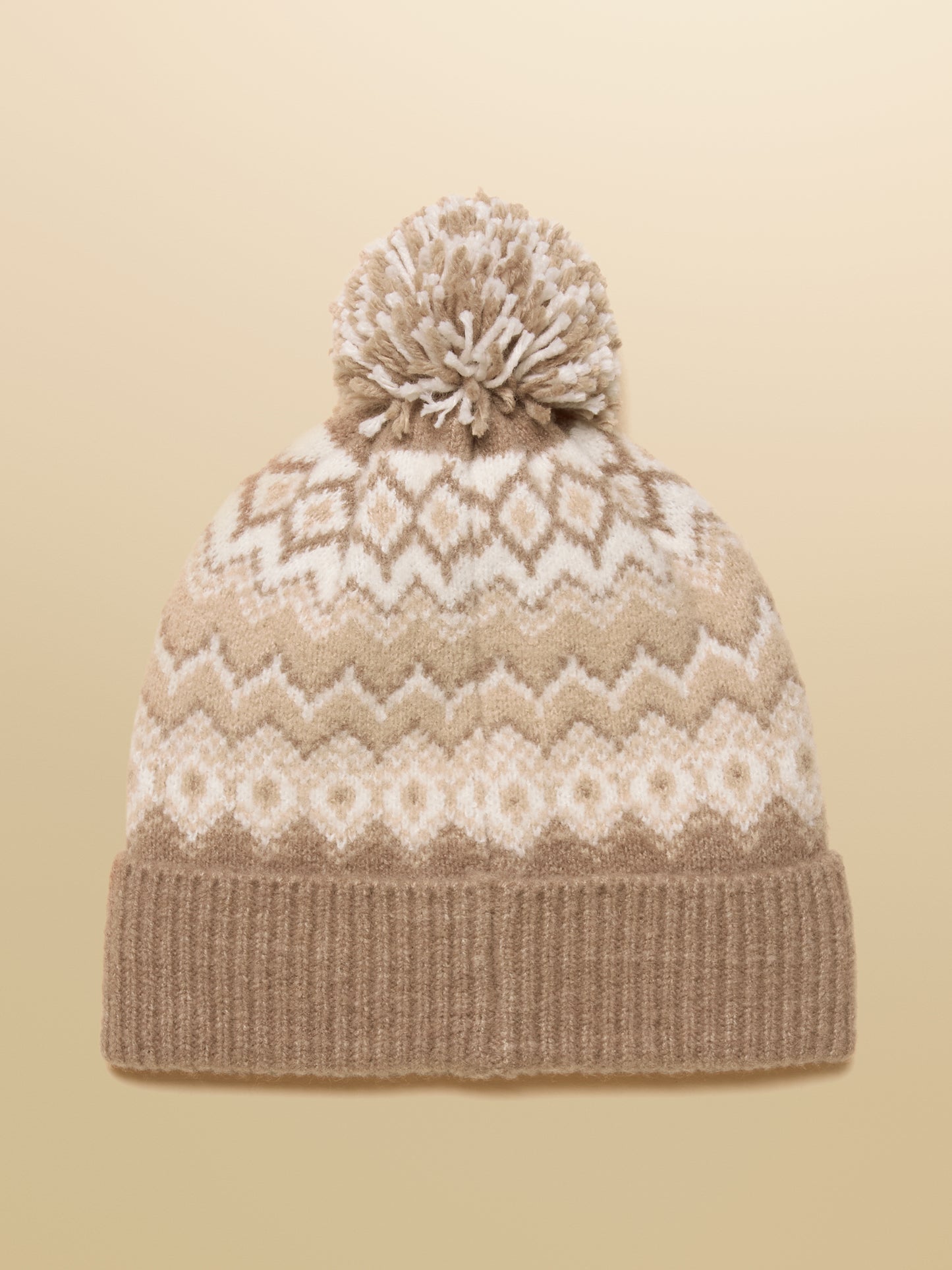 Joules Kara Fairisle Bobble Hat