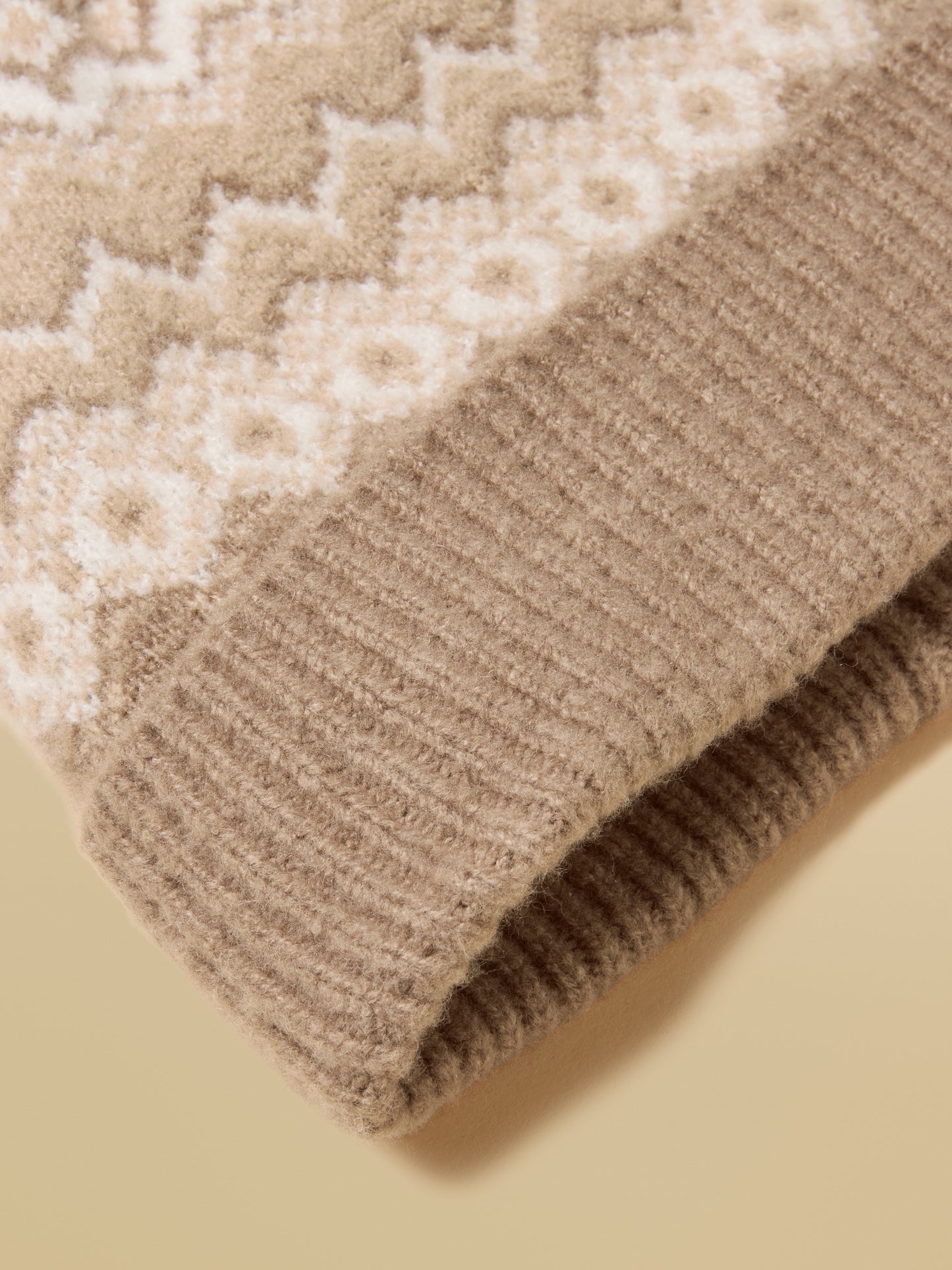 Joules Kara Fairisle Bobble Hat