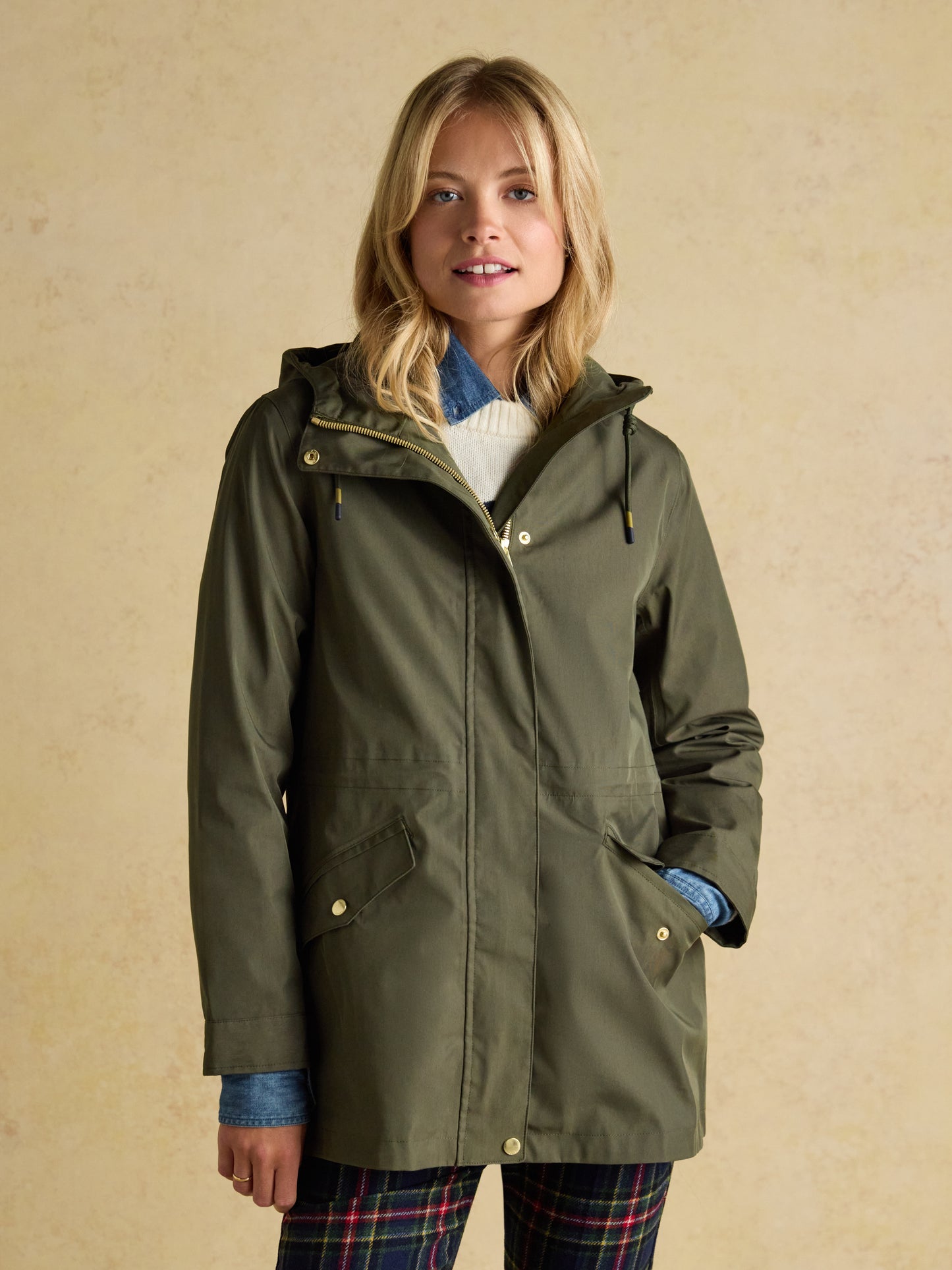 Joules Portwell Waterproof Raincoat with Hood