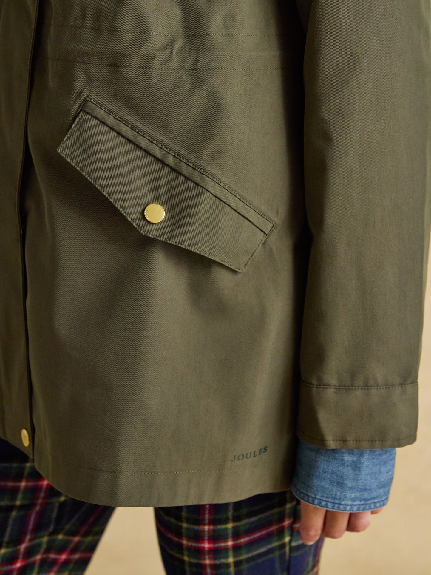 Joules Portwell Waterproof Raincoat with Hood