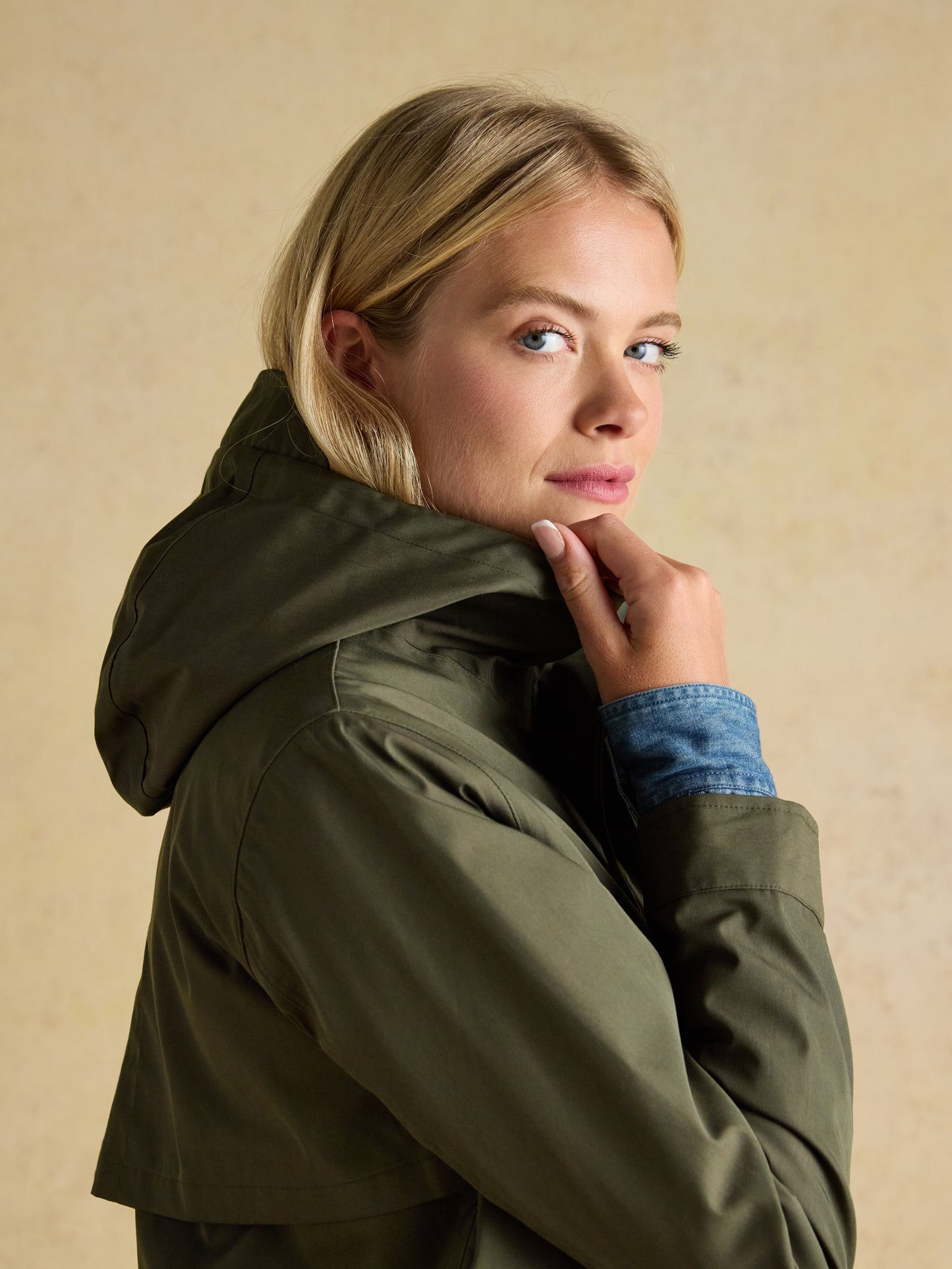 Joules Portwell Waterproof Raincoat with Hood