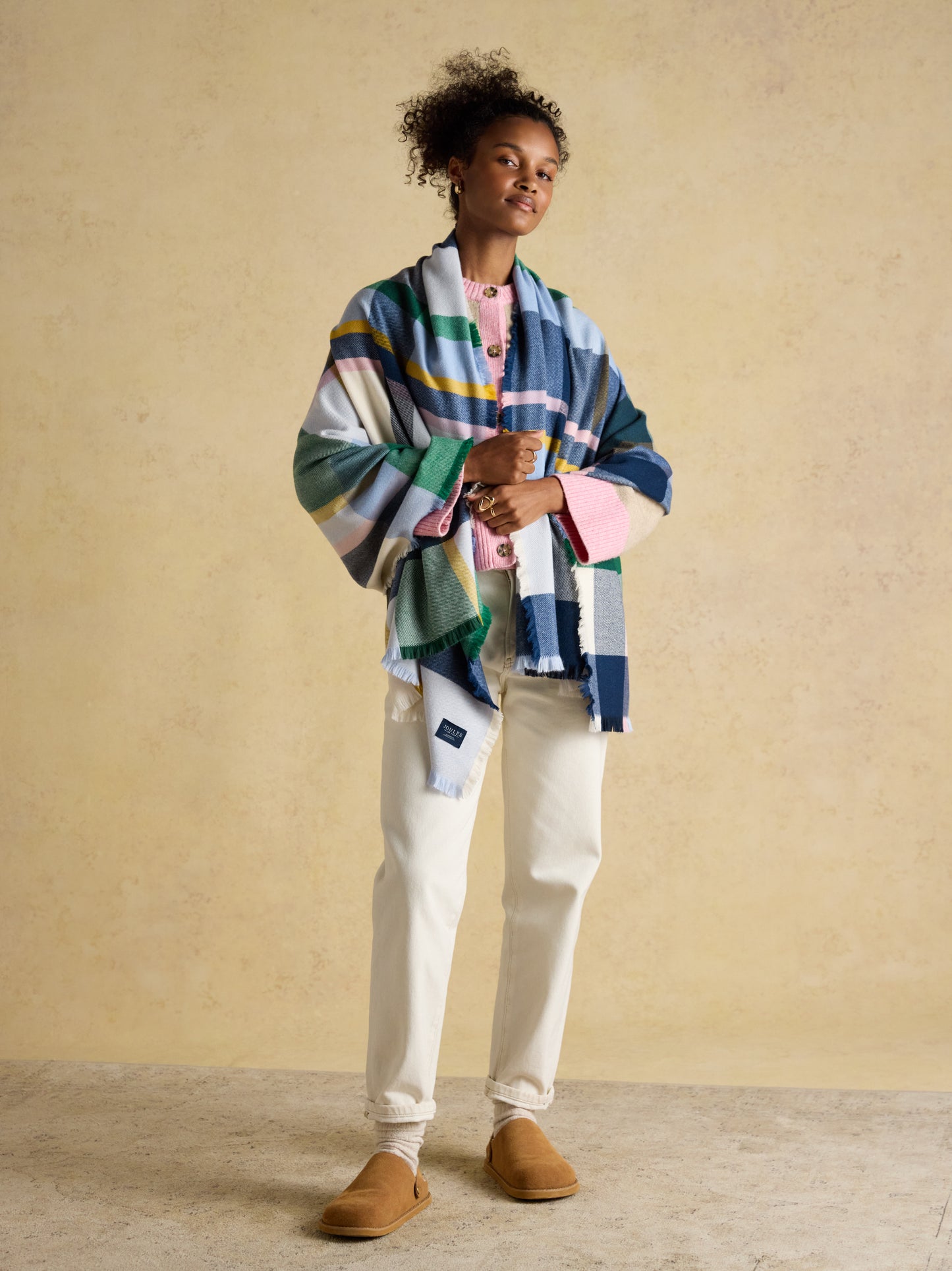 Joules Bracewell Blanket Scarf