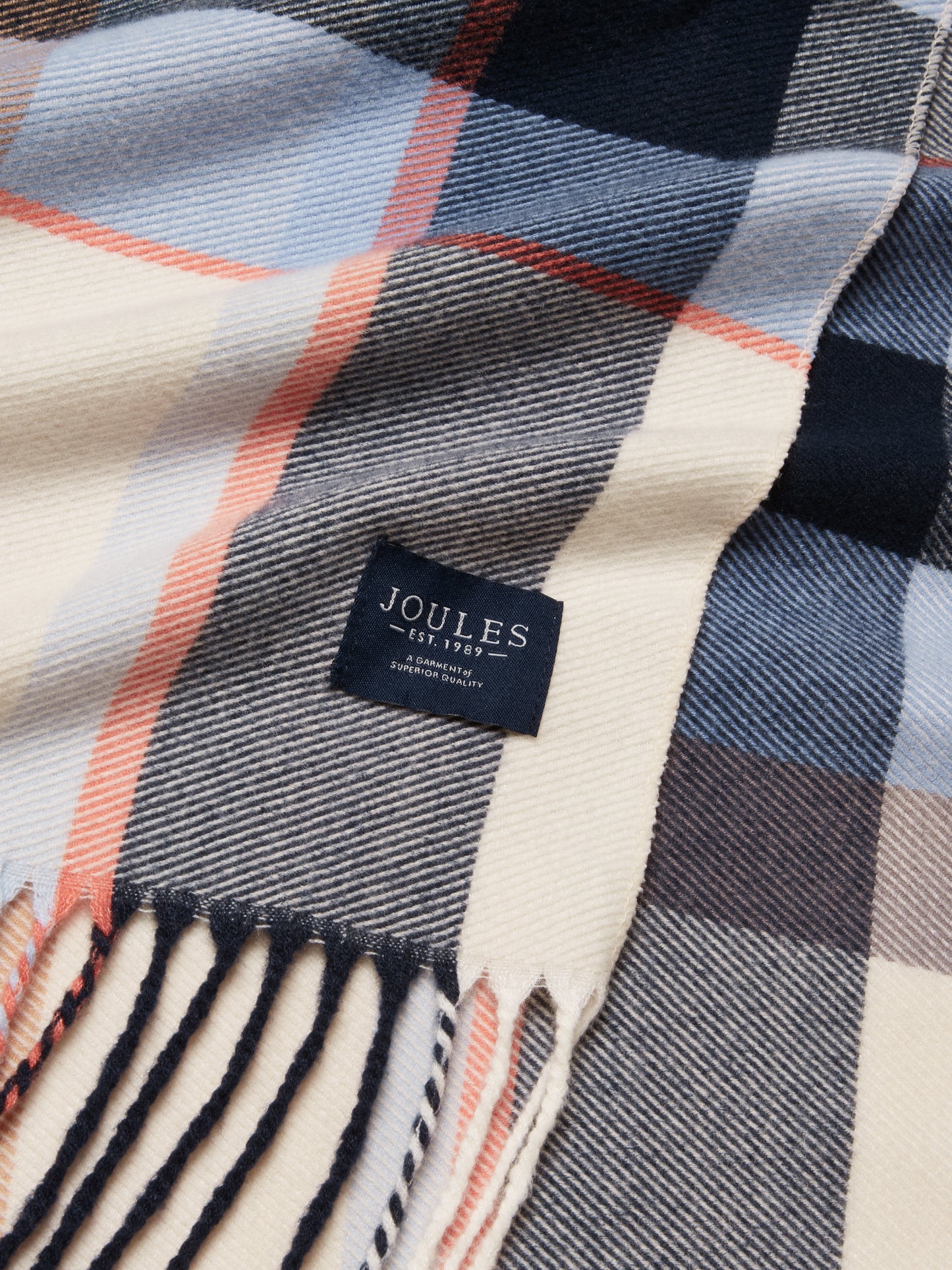 Joules Langtree Check Scarf