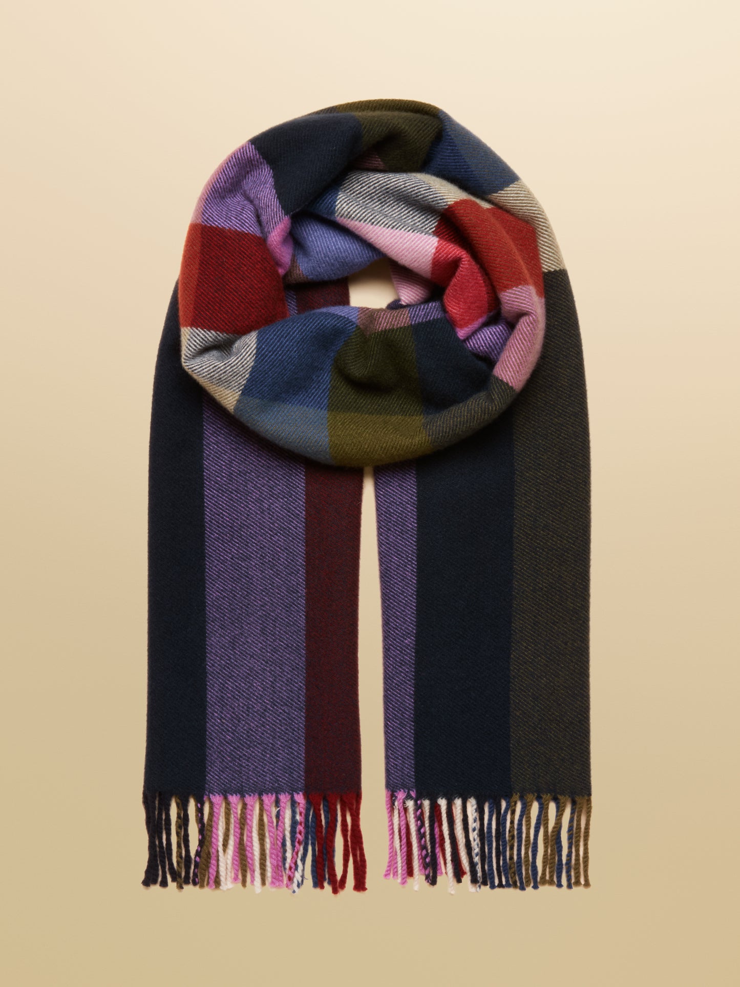 Joules Langtree Check Scarf