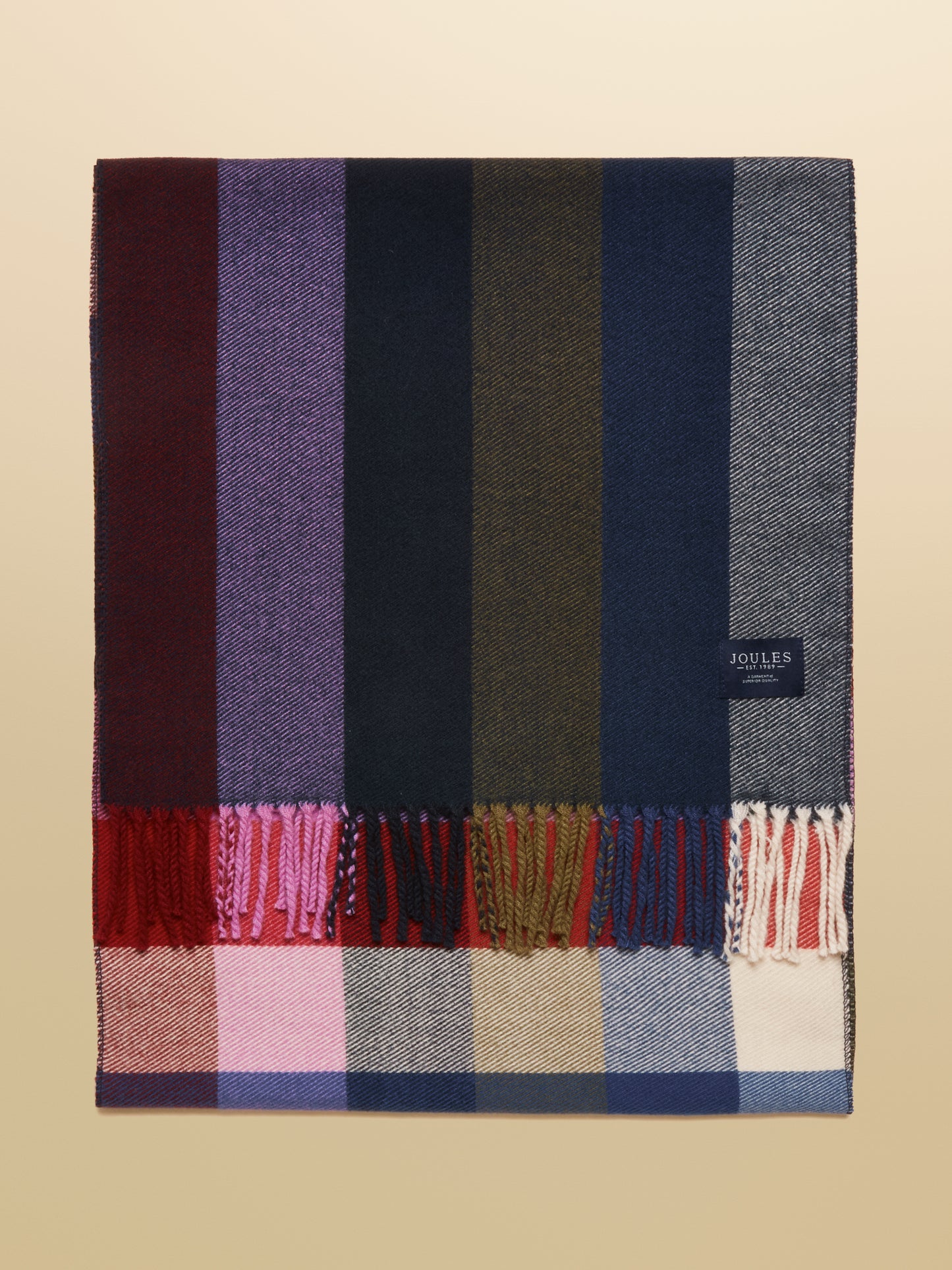 Joules Langtree Check Scarf